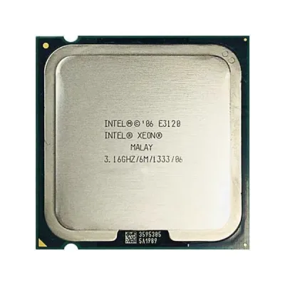 493241-L21 - HP 3.16GHz 1333MHz FSB 6MB L2 Cache Socket FCLGA775 Intel Xeon E3120 Dual-Core Processor