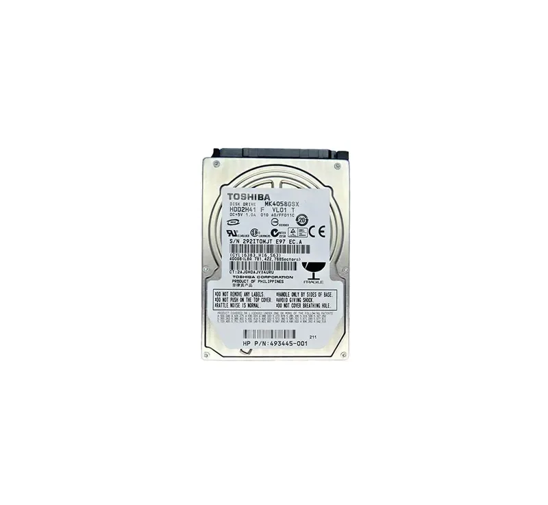 493445-001 - HP 400GB 5400RPM SATA 3GB/s 2.5-inch Hard Drive