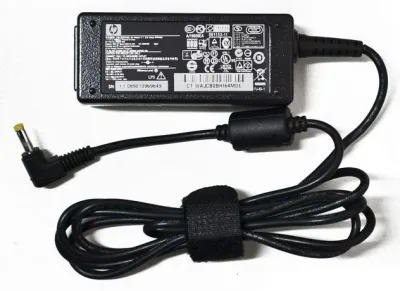 496813-001 - HP 30Watt 19V 1.58A AC Smart Adapter Requires Separate 3-Wire Power Cord with C5 Connector for HP Mini 1000 Series Notebook