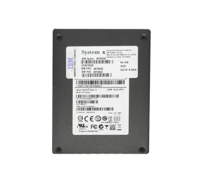 49Y5840 - IBM 64GB SATA Hot Swap 2.5-inch MLC NAND Flash Enterprise Solid State Drive