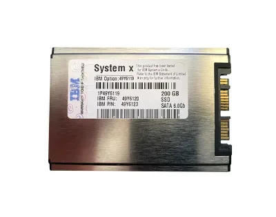 49Y6123 - IBM 200GB MLC SATA 1.8-inch Enterprise Solid State Drive