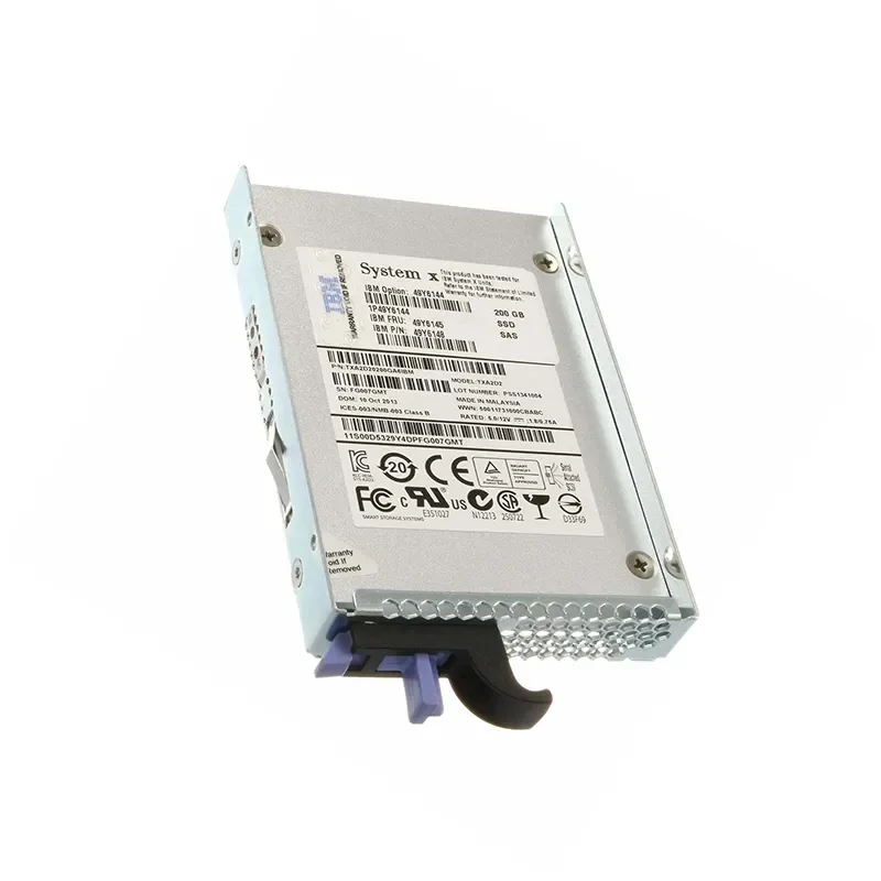 49Y6144 - IBM 200GB Multi-Level Cell (MLC) SAS 12Gb/s 2.5-inch Solid State Drive