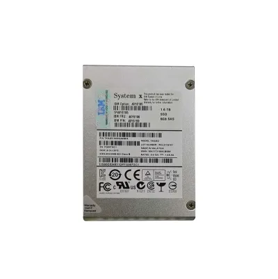 49Y6199 - IBM 1.6TB Multi-Level Cell (MLC) SAS 6Gb/s Hot-Swappable 2.5-inch Solid State Drive