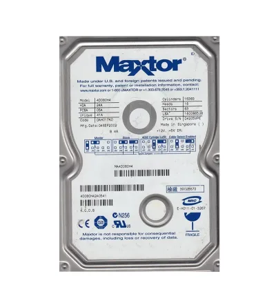 4D080H4-240541 - Maxtor 80GB 5400RPM ATA-100 3.5-inch Hard Drive
