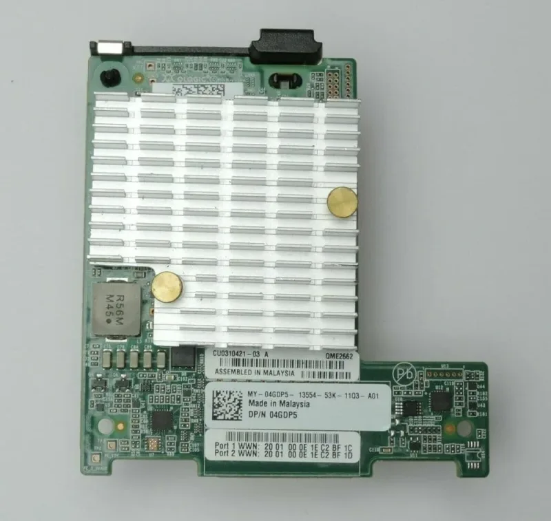 4GDP5 - Dell QME2662 Dual-Port Fibre Channel 16GB/s Blade Mezzanine Card