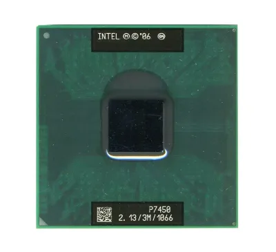 4KF72 - Dell 2.13GHz 1066MHz FSB 3MB L2 Cache Socket PGA478 Intel Core 2 Duo P7450 2-Core Processor
