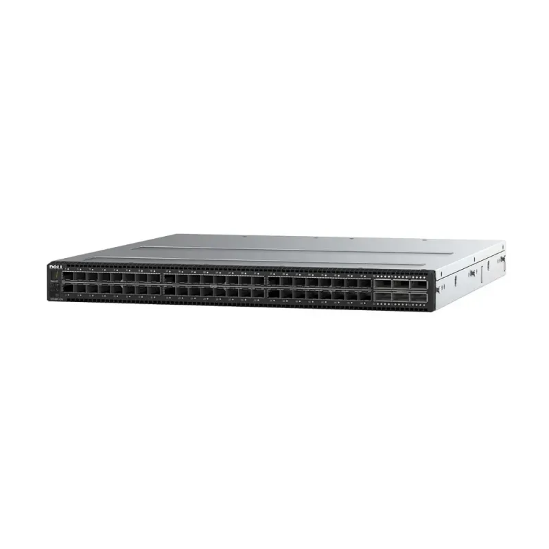 Dell 4T9M6 S5148F-ON 48x Ports 25GBase-X SFP+ 6x QSFP28 Ports Layer 3 Managed 1U Rack-Mountable GbE Network Switch with 2x Redundant, Hot-swappable 750w Ac Psus