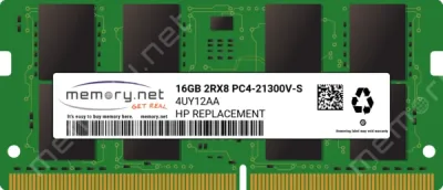 HP 4UY11AA#AC3 8GB PC4-21300 DDR4-2666MHz CL19 SoDIMM Memory Module