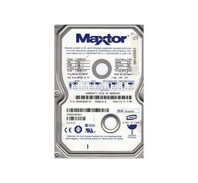 4W060H4 - Maxtor DiamondMax 536DX 60GB 5400RPM ATA-100 2MB Cache 3.5-inch Hard Drive