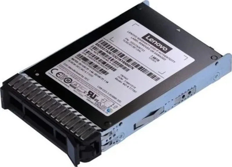 Lenovo 4XB7A38272 Lenovo 480GB 4XB7A38272 ThinkSystem 02YE747 2.5" Entry 6Gb Hot SATA Swap SSD. In Stock
