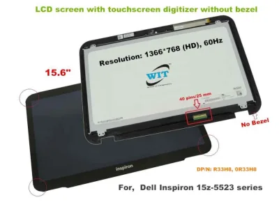 4Y4GM - Dell 15.6-inch (1366 x 768) WXGA LED Panel
