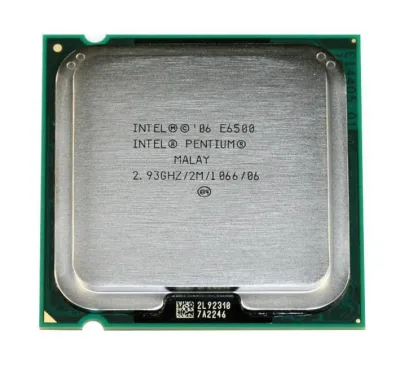 500166-115 - HP 2.93GHz 1066MHz FSB 2MB L2 Cache Socket LGA775 Intel Pentium E6500 2-Core Processor
