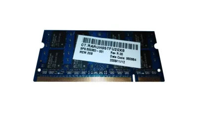 500352-001 - HP 2GB DDR2-667MHz PC2-5300 non-ECC Unbuffered CL5 200-Pin SoDimm 1.8V Memory Module