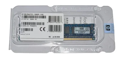 500656-B21 - HP 2GB DDR3-1333MHz PC3-10600 ECC Registered CL9 240-Pin DIMM 1.35V Low Voltage Dual Rank Memory Module