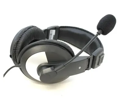 504085-001 - HP Synch Rotech Stereo Headphones with 6ft Cable
