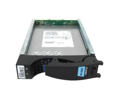 005049884 - EMC 200GB SAS 6GB/s 3.5-inch Solid State Drive (SAS to Fiber Channel Interposer) for VNX Storage System