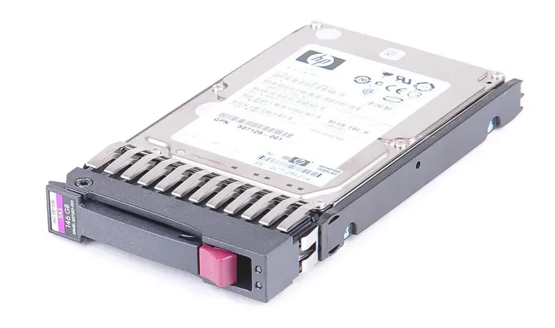 507283-001 - HP 146GB 10000RPM SAS 6Gb/s Dual Port 2.5-inch Hard Drive with Tray
