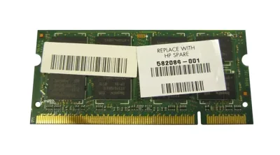 509409R-002 - HP 1GB DDR2-800MHz PC2-6400 non-ECC Unbuffered CL6 200-Pin SoDimm 1.8V Memory Module