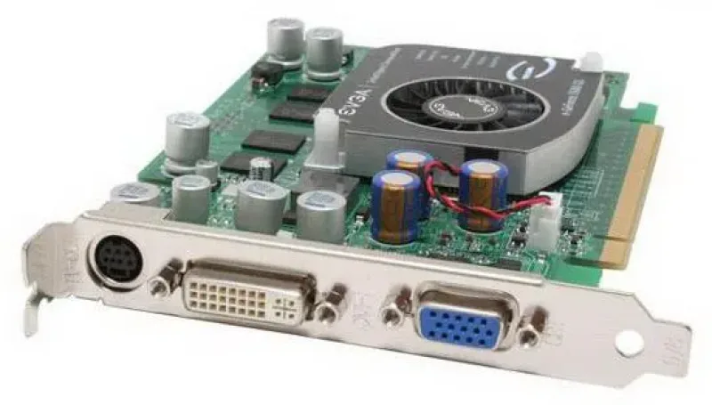 512-P1-N548-TX - EVGA GeForce 7600GS 512MB GDDR2 128-Bit DVI/ D-Sub/ HDTV Out AGP 4X/8X Video Graphics Card