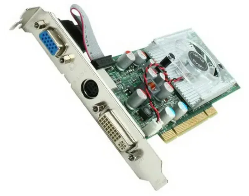 512-P1-N724-LR - EVGA GeForce 8400 GS 512MB 64-bit DDR2 PCI Graphics Card (Low Profile)