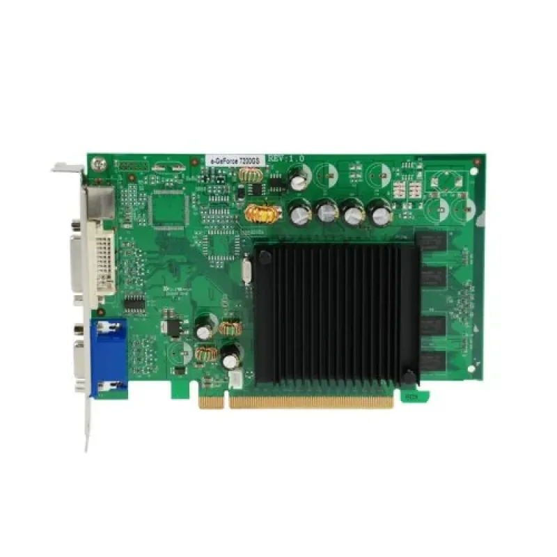 512-P2-N409-L1 - EVGA GeForce 7200 GS 512MB 64-Bit DDR2 PCI Express x16 DVI-I/ VGA Video Graphics Card