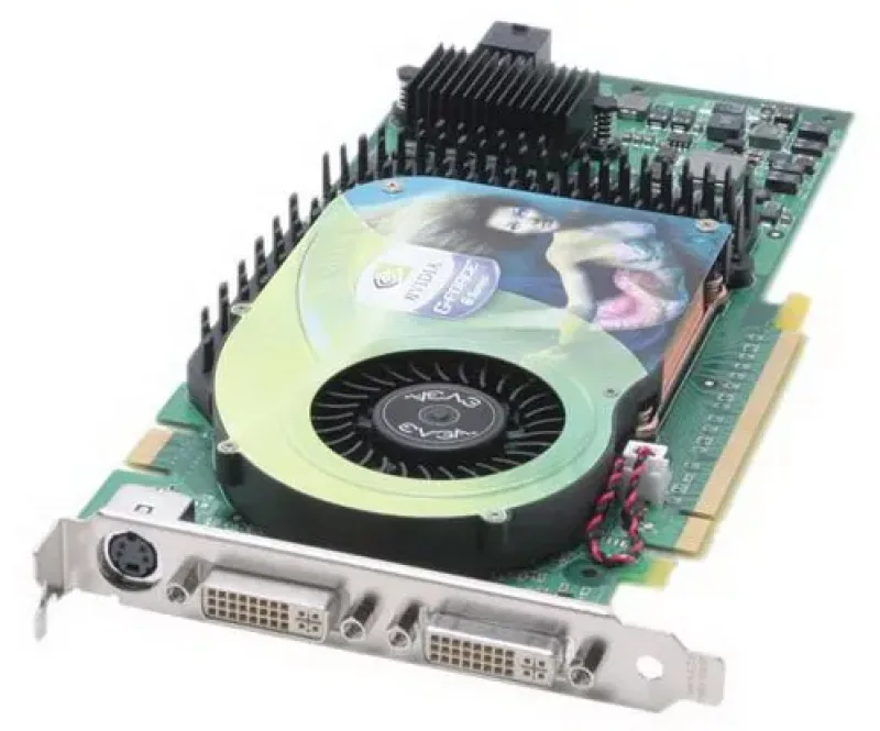 512-P2-N435-AX - EVGA GeForce 6800 GT 512MB 256-Bit GDDR3 PCI Express x16 Dual DVI/ S-Video Out/ SLI Support Video Graphics Card