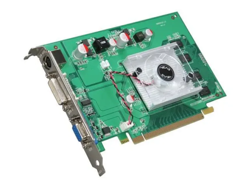 512-P2-N738-KR - EVGA GeForce 8400 GS 512MB 64-Bit DDR2 PCI Express x16 DVI/ D-Sub/ HDTV / S-Video Out/ HDCP Ready Video Graphics Card