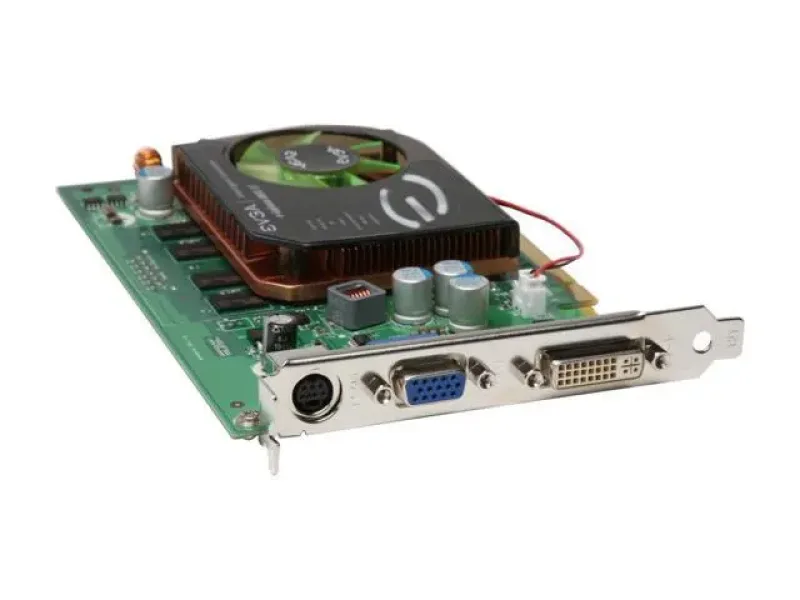 512-P2-N756-K1 - EVGA E-GeForce 8600 GT 512MB 128-Bit DDR2 PCI Express x16 DVI/ D-Sub/ HDTV/ S-Video/ Composite Out/ SLI Support Video Graphics Card