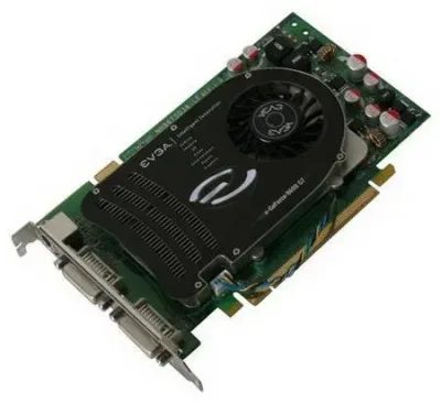 512-P2-N757-E1 - EVGA GeForce 8600 GT 512MB 128-Bit GDDR3 PCI Express x16 Dual DVI/ HDTV/ S-Video Out/ HDCP Ready/ SLI Support Video Graphics Card