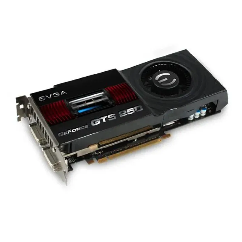 512-P3-1150-K4 - EVGA GeForce GTS 250 512MB 256-Bit GDDR3 PCI Express 2.0 x16 HDCP Ready/ SLI Supported Video Graphics Card