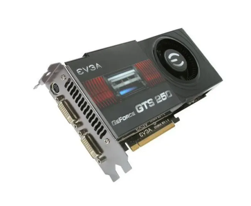 512-P3-1153-LA - EVGA GeForce GTS 250 512MB 256-Bit DDR3 PCI Express 2.0 x16 Dual DVI/ HDTV Video Graphics Card