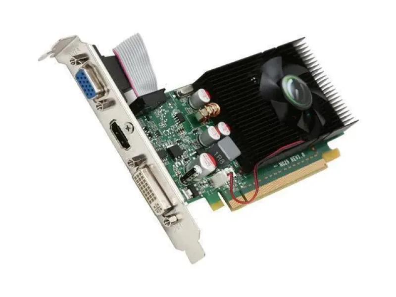 512-P3-1210-K1 - EVGA GeForce 210 512MB DDR2 64-Bit PCI Express 2.0 x16 DVI/ HDMI/ D-Sub/ HDCP Ready Video Graphics Card