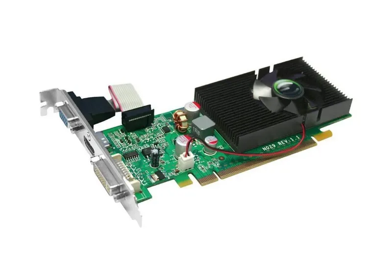 512-P3-1212-R1 - EVGA GeForce 210 512MB 64-Bit DDR2 PCI Express 2.0 x16 Dual Link DVI-I/ HDMI/ VGA Low Profile Video Graphics Card
