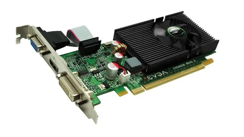 512-P3-1215-LR - EVGA GeForce 210 512MB DDR3 64-Bit HDCP Ready PCI Express 2.0 x16 Video Graphics Card