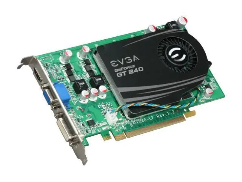 512-P3-1240-K1 - EVGA GeForce GT 240 512MB DDR5 DVI/ HDMI Video Graphics Card