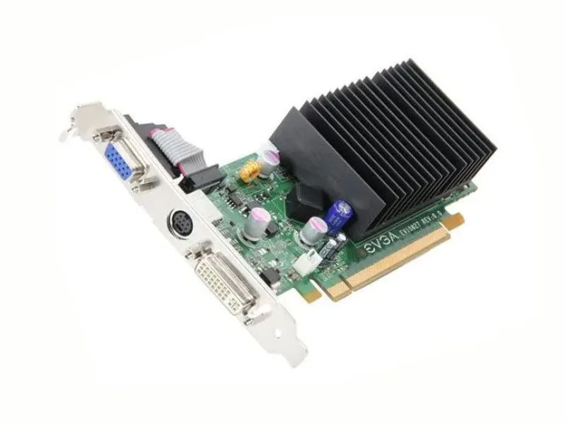 512-P3-N721-LA - EVGA GeForce 8400GS 512MB DDR2 64-Bit PCI Express 2.0 DVI/ VGA Low Profile Video Graphics Card