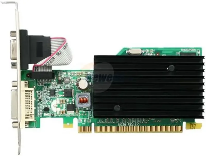 512-P3-N725-K1 - EVGA GeForce 8400 GS 512MB DDR2 64-Bit HDCP Ready PCI Express 2.0 x16 Video Graphics Card