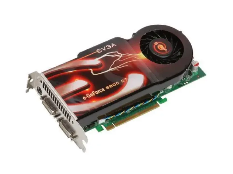 512-P3-N800-K1 - EVGA GeForce 8800 GT 512MB GDDR3 256-Bit HDCP Ready SLI Support PCI Express 2.0 x16 Video Graphics Card
