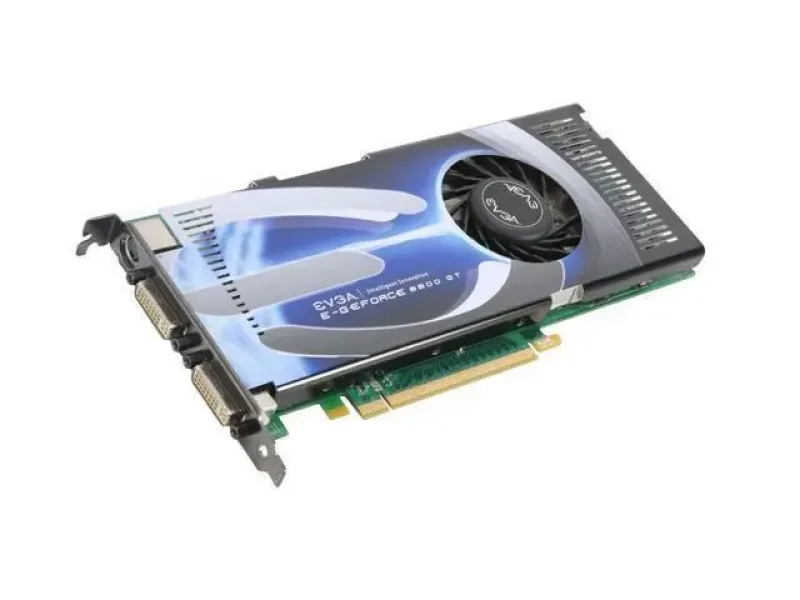 512-P3-N801-L1 - EVGA GeForce 8800 GT 512MB 256-Bit GDDR3 PCI Express 2.0 x16 HDCP Ready SLI Support HDTV/ S-Video Out/ Dual DVI Video Graphics Card