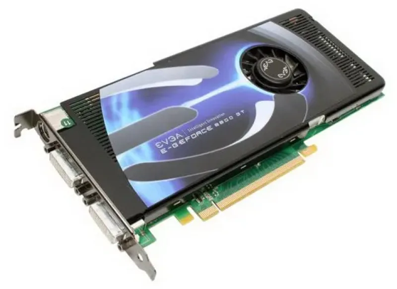 512-P3-N802-A3 - EVGA GeForce 8800 GT 512MB 256-Bit GDDR3 PCI Express 2.0 x16 HDCP Ready SLI Supported Video Graphics Card