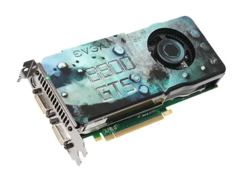 512-P3-N847-A1 - EVGA GeForce 8800GTS SSC 512MB GDDR3 256-Bit HDCP Ready SLI Supported PCI Express 2.0 x16 Video Graphics Card