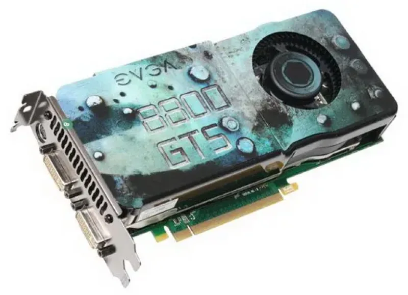 512-P3-N847-A3 - EVGA GeForce 8800GTS SSC 512MB GDDR3 256-Bit HDCP Ready SLI Supported PCI Express 2.0 x16 Video Graphics Card