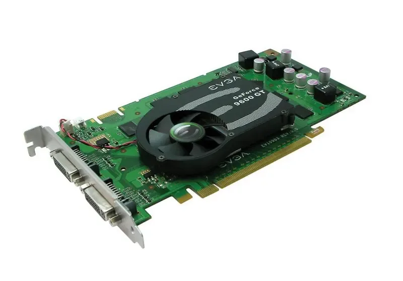 512-P3-N856-A1 - EVGA GeForce 9600 GT 512MB DDR3 256-Bit PCI Express 2.0 x16 Dual DVI/ HDCP Ready/ SLI Supported Video Graphics Card