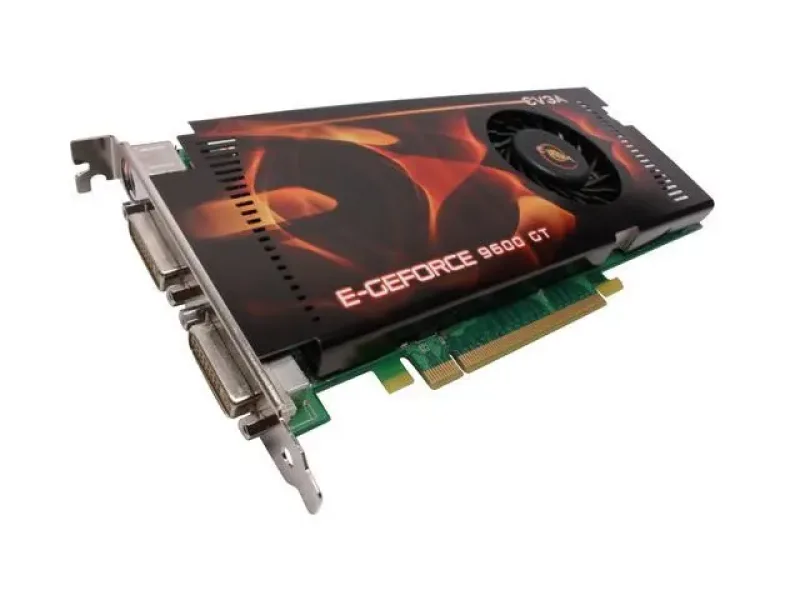 512-P3-N861-A1 - EVGA GeForce 9600 GT 512MB GDDR3 256-Bit HDCP Ready SLI Support PCI Express 2.0 x16 Video Graphics Card