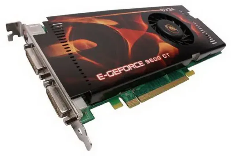 512-P3-N861-TR - EVGA GeForce 9600 GT 512MB GDDR3 256-Bit HDCP Ready SLI Support PCI Express 2.0 x16 Video Graphics Card