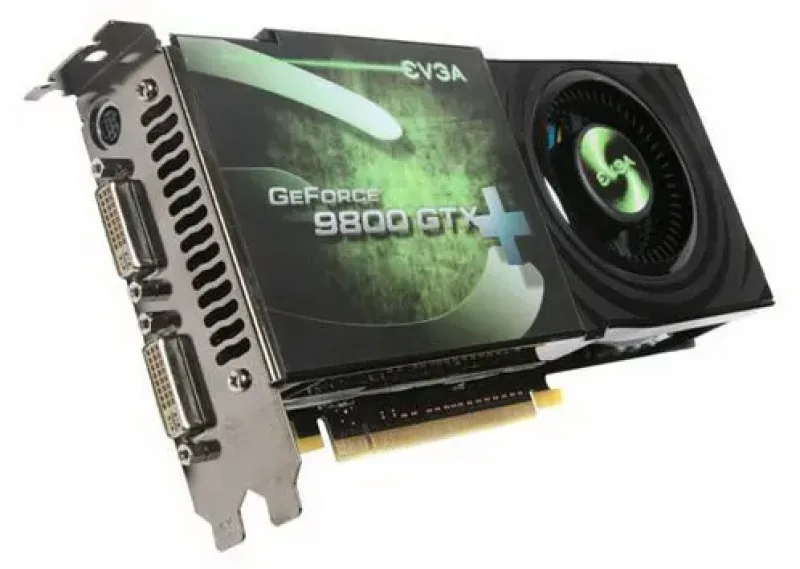 512-P3-N871-AR - EVGA GeForce 9800 GTX 512MB 256-Bit DDR3 PCI Express 2.0 x16 Dual DVI/ S-Video Out/ HDTV/ HDCP Ready SLI Support Video Graphics Card