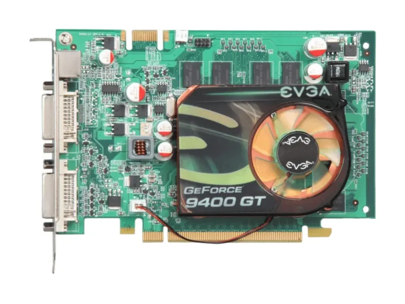 512-P3-N944-A1 - EVGA GeForce 9400 GT 512MB 128-Bit DDR2 PCI Express 2.0 x16 HDCP Ready/ SLI Support Video Graphics Card
