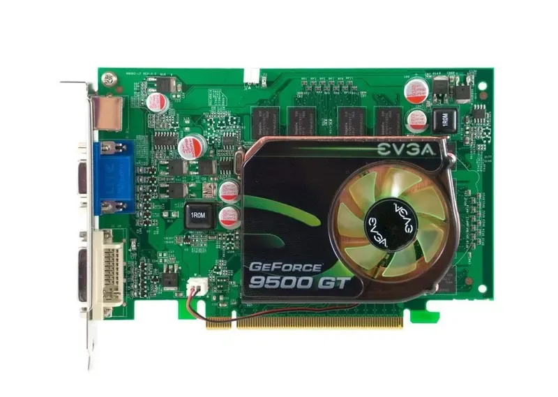 512-P3-N953-TX - EVGA GeForce 9500 GT 512MB DDR2 PCI Express 2.0 DVI/ HDTV/ VGA Video Graphics Card