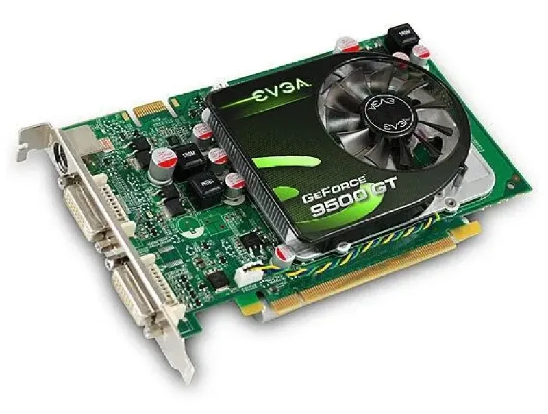 512-P3-N954-B6 - EVGA GeForce 9500 GT 512MB DDR2 128-Bit HDCP Ready SLI Support PCI Express 2.0 x16 Video Graphics Card