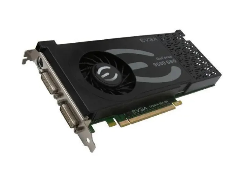 512-P3-N963-B1 - EVGA GeForce 9600 GSO 512MB 256-Bit GDDR3 PCI Express 2.0 x16 Dual DVI/ HDTV/ S-Video Out/ HDCP Ready SLI Support Video Graphics Card